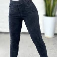 شلوار نیل لول ذغالی زنانه شلوار نیل لول ذغالی زنانه