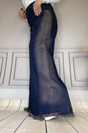 شلوار جین شافل بگ رادو بغل تینت صورتی